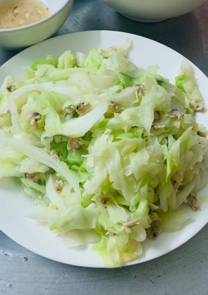 Hình của món Cải bắp xào xiếp.