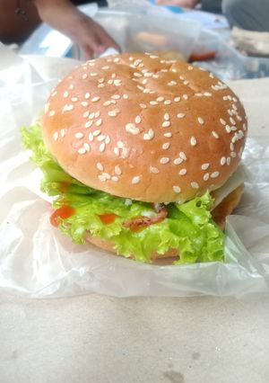 Foto resep Burger praktis
