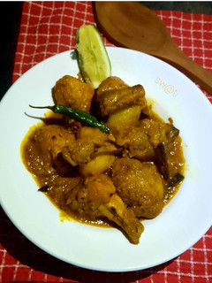 চিকেন কষা (chicken kosha recipe in bengali) রেসিপির প্রধান ছবি