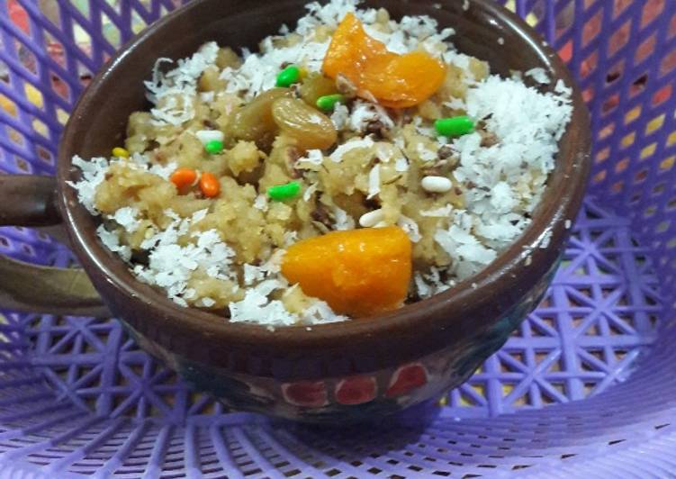 Recipe of Perfect Besan suji halwa