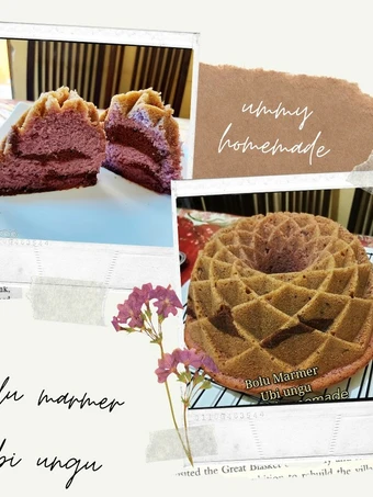 Langkah Mudah untuk Menyiapkan Resep Bolu Ubi Ungu MARMER🍠 ANTI BANTET + SUPER LEMBUT😍 yang Bisa Manjain Lidah Anti Ribet, Bisa Manjain Lidah