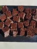Turrón de chocolate con amaranto y almendras