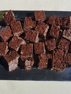 Una foto de Turrón de chocolate con amaranto y almendras