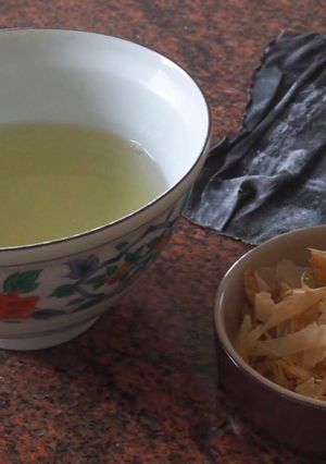 Une photo de La recette du dashi