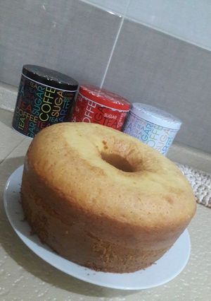 صورة لوصفة كيكة اسفنجية