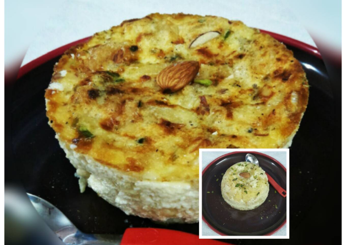 Jalebi milk Pudding(baked)