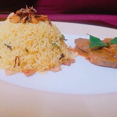 A picture of Malabar Coconut rice/ Thenga Choru.