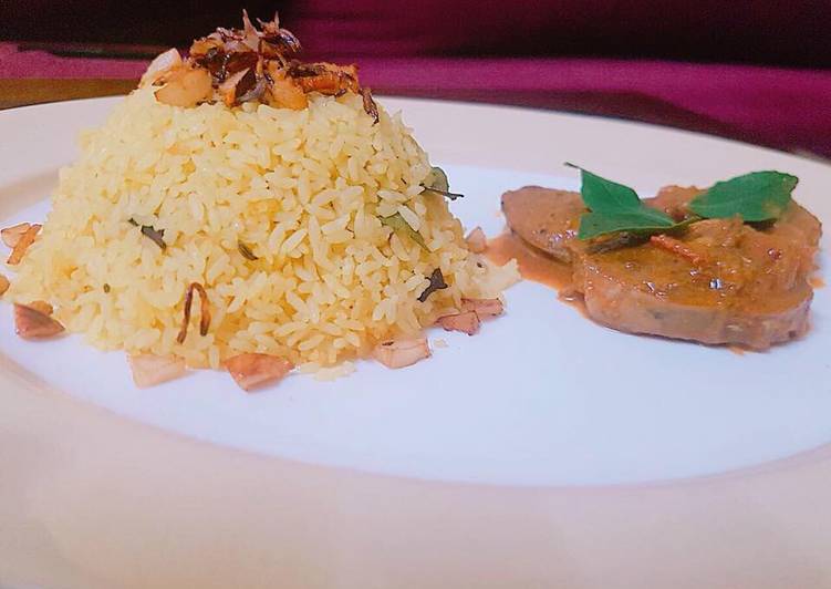 Malabar Coconut rice/ Thenga Choru