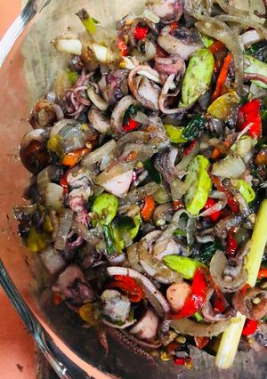 Foto resep Cumi Asin Pedas