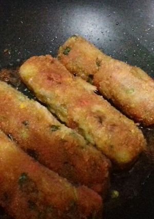 வாழைக்காய் ஸ்குவர்ஸ்(Plantain Skewers) செய்முறை முக்கிய புகைப்படம்