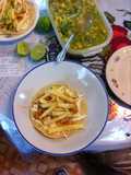 Chicken Milanesa Tacos with Potatoes