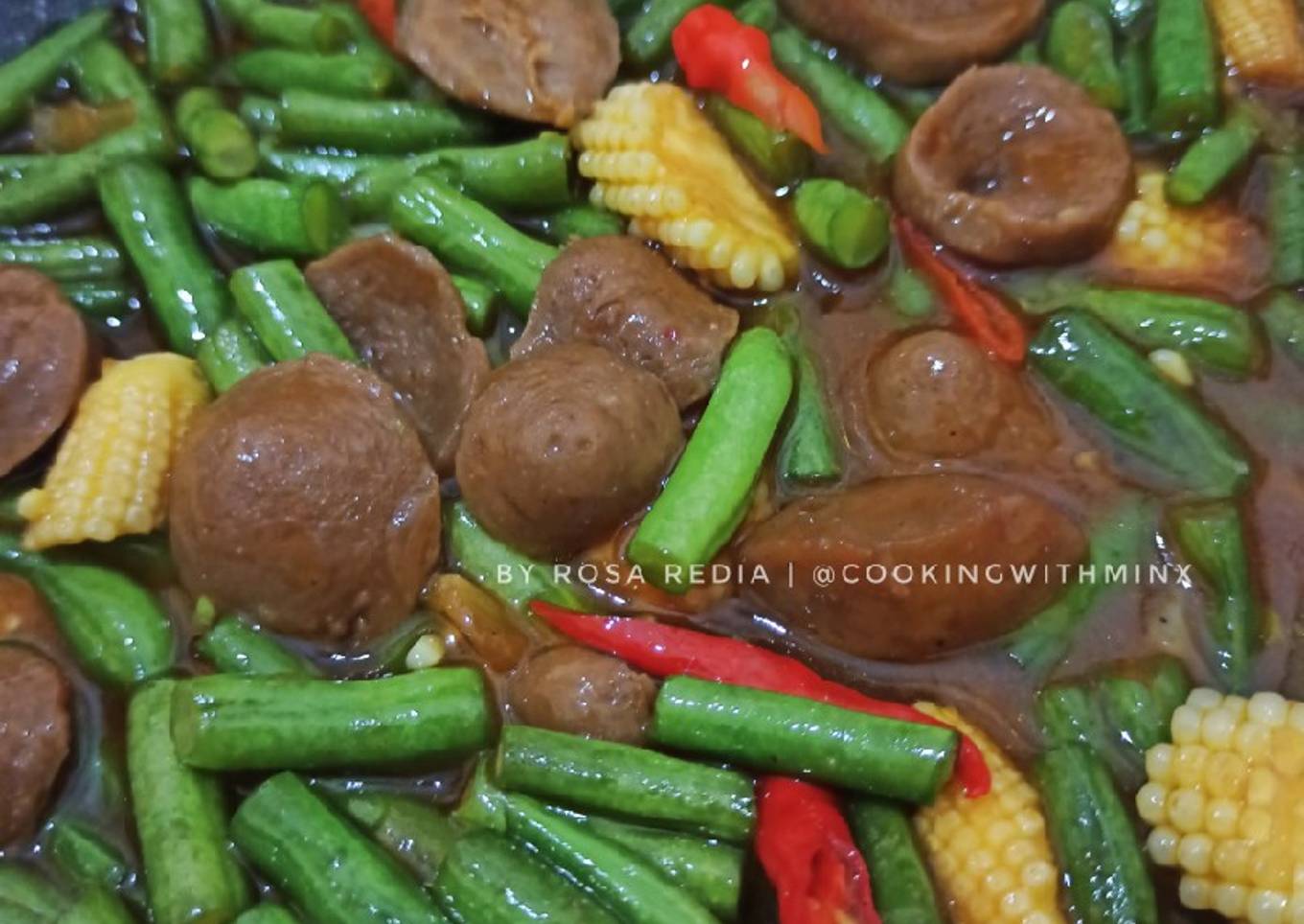 Ca Buncis Putren ala Nasi Kotak