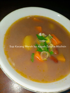 Foto resep Sup Kacang Merah