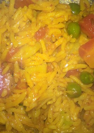 A picture of Mix vegetables Pulav.