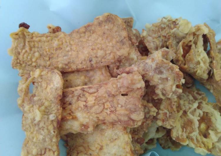  Resep  Keripik tempe  krispi  oleh Maratul Khasanah Cookpad