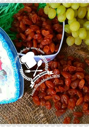 عکسی از دستور کشمش خونگی آتنا