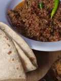 Butter Qeema aur Butter Roti