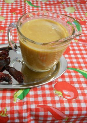 Una foto de Salsa de chile morita