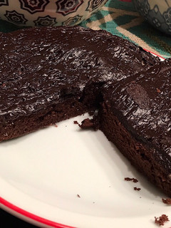 Una foto de Torta húmeda de chocolate