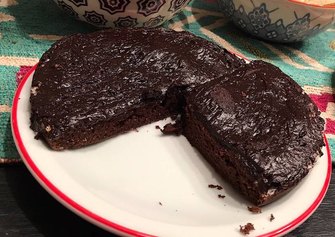 Torta Húmeda De Chocolate Receta De Vicky García Cookpad