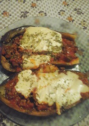 Una foto de Berenjenas rellenas a la napolitana