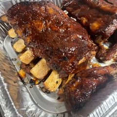 A picture of Instant pot ribs.