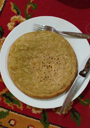 Foto resep Cheese green tea cake rice cooker magic com