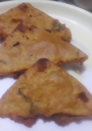 A picture of Besani Bread Pakora.