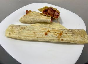 Una foto de Chori queso (rapiditas express / burritos rápidos, pocos ingredientes) 🌯