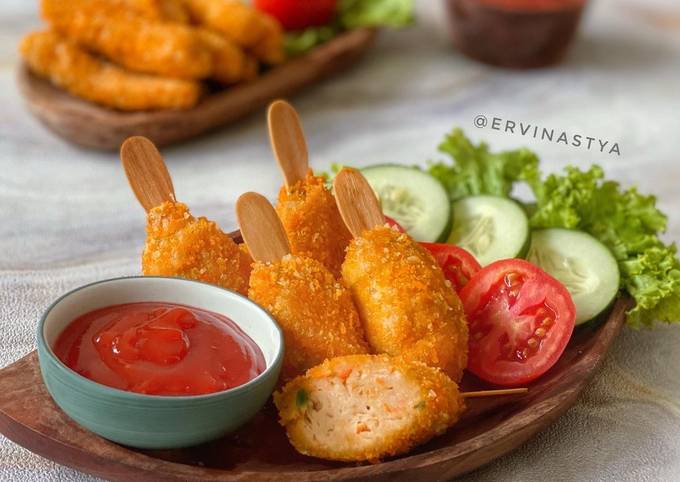 Cara bikin Kaki Naga (Nugget) Ayam Udang Cara bikin Kaki Naga (Nugget) Ayam Udang
