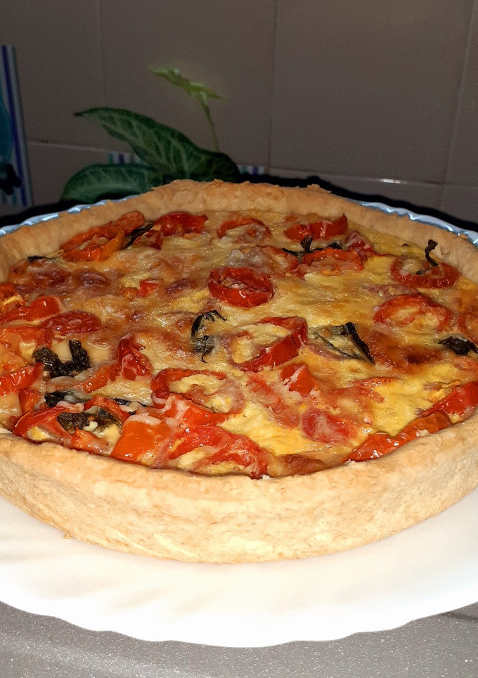 Una foto de Tarta Caprese