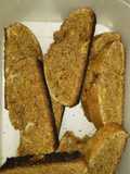 Biscottis integrales de nueces