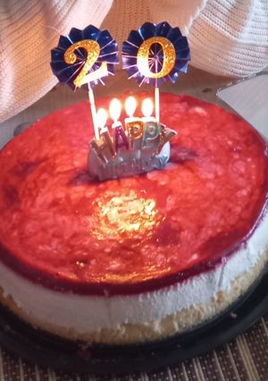 Málnazselés tejszínes torta recept fotója
