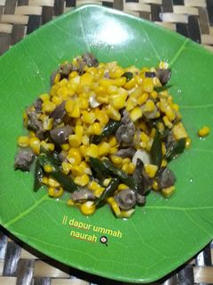Foto resep Oseng Jagung Manis Ati Ampela
