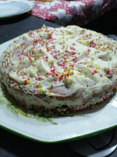Una foto de Tarta zanahoria