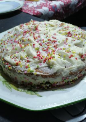 Una foto de Tarta zanahoria