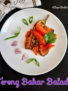 Foto resep 558. Terong Bakar Balado