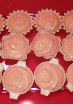 Foto principal de Tartaletas de crema de pimiento y atún