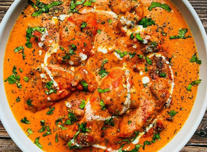 A picture of Creamy Indian Butter Chicken.