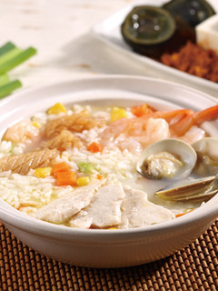【家樂福廚房】即食創意食譜》海鮮粥 的食譜成品照片