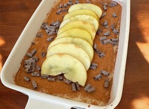 Foto de Porridge de aveia e maçã