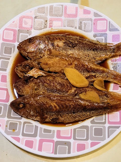 A picture of Fish in Soy Sauce.