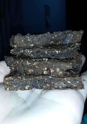 Foto resep Choco Soy Protein Bar 135 kalori/sajian (takaran sendok)