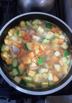 Una foto de Minestrone
