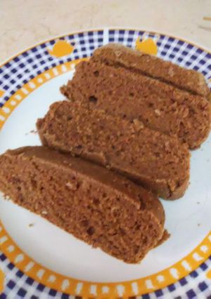 Una foto de Torta de harina Maseca con chocolate  y naranja