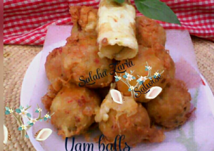 Easiest Way to Autumn Delicious YaMBalls Recipe