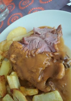 Una foto de Carrilleras guisadas al Pedro Ximénez