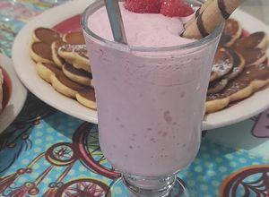 Una foto de Milkshake de Frambuesas