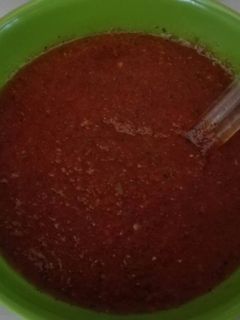 صورة لوصفة صوص البيتزا