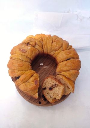 Foto resep 𝙱𝚛𝚎𝚊𝚍 𝚌𝚛𝚘𝚠𝚗 𝚋𝚕𝚞𝚎𝚋𝚎𝚛𝚛𝚢